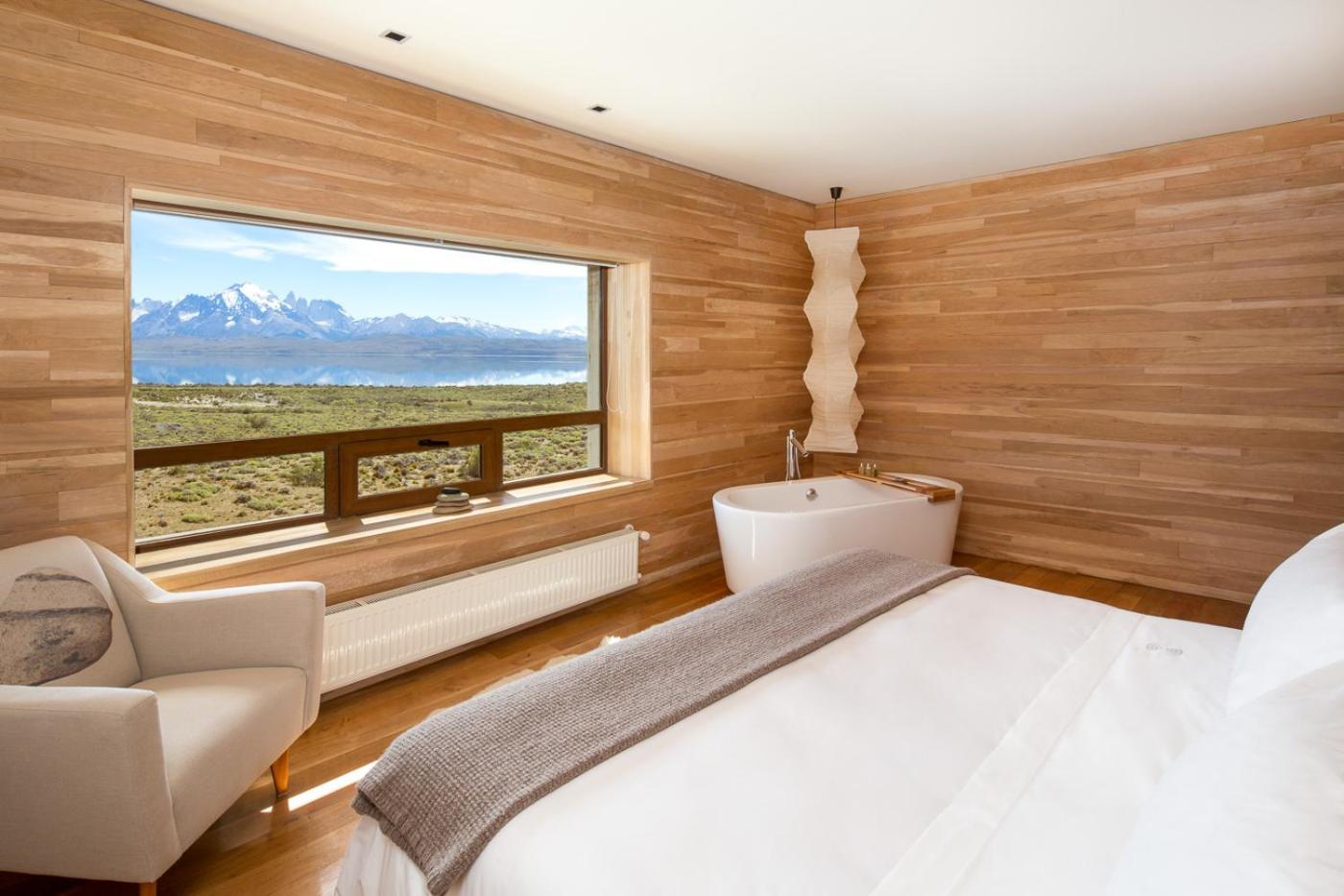 Tierra Patagonia Hotell Torres del Paine National Park Exteriör bild