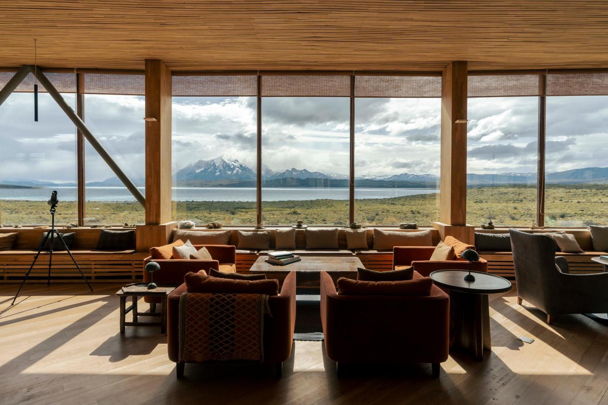Tierra Patagonia Hotell Torres del Paine National Park Exteriör bild